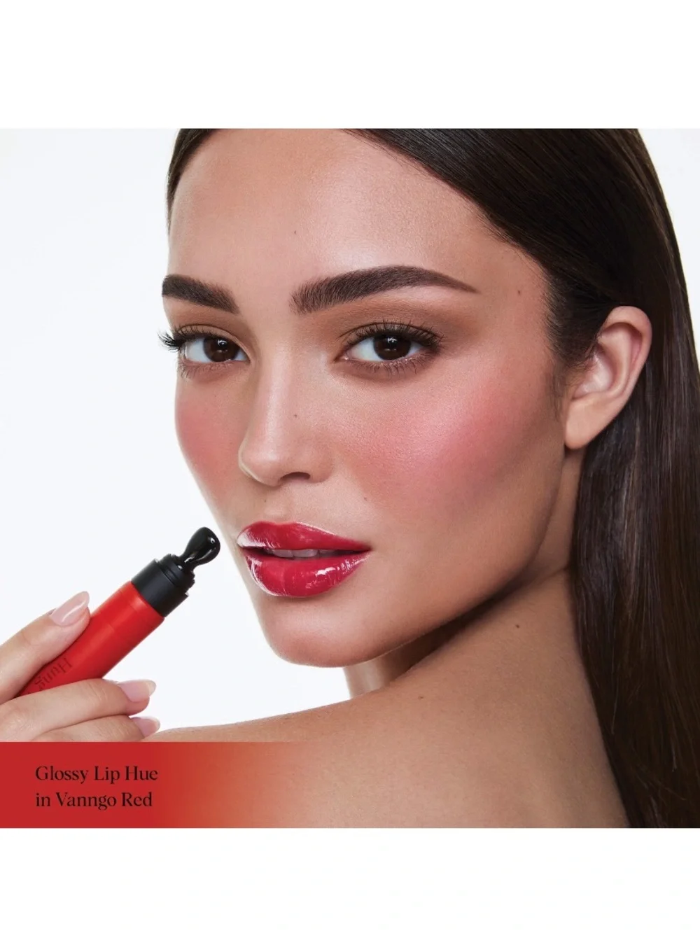 Hung Vanngo lip gloss in Vanngo Red💋